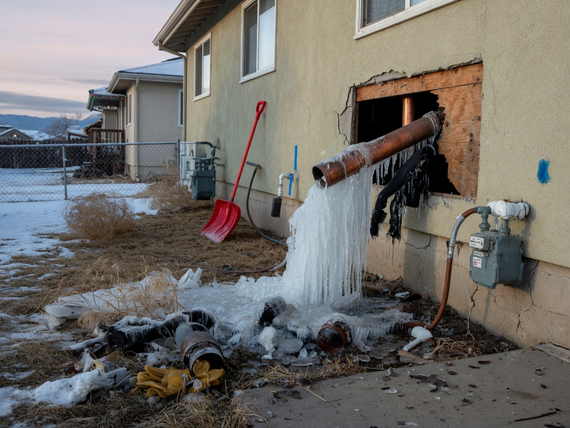 Burst Pipes and Freeze Risk on the Front Range