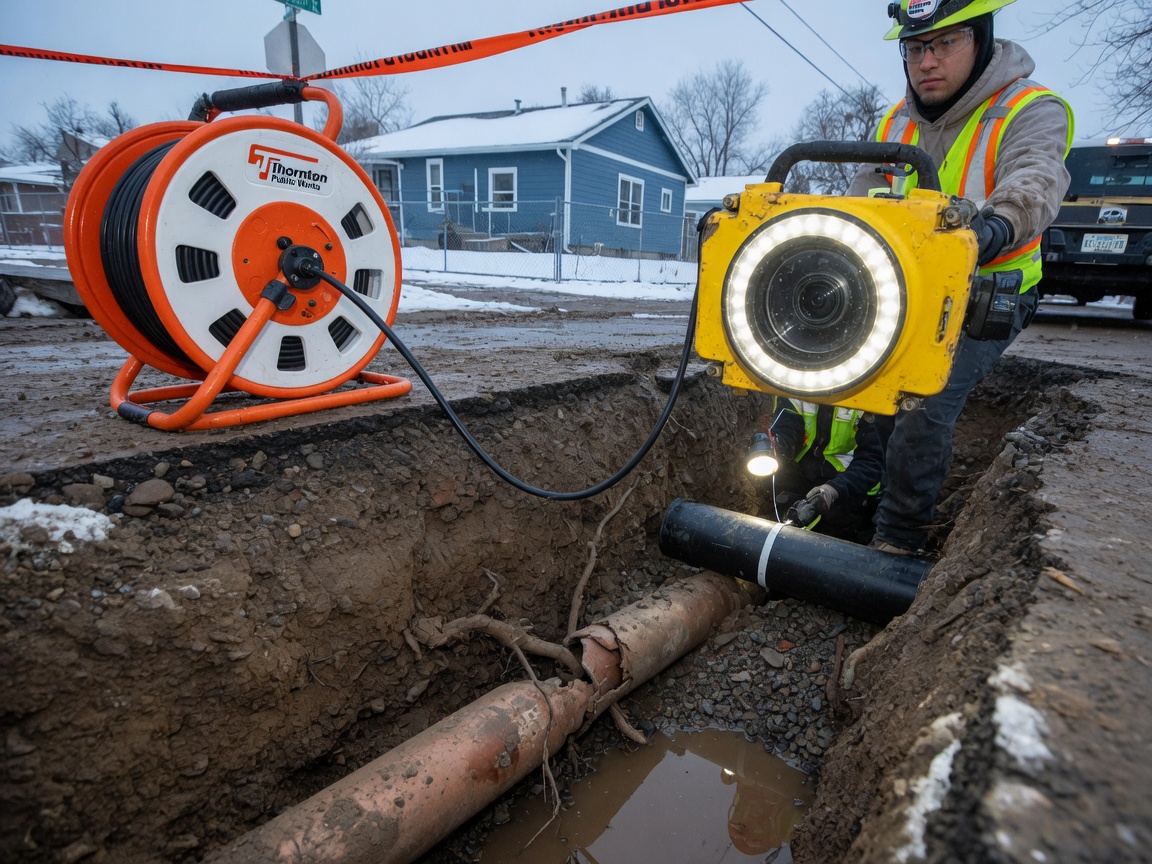 Sewer Line Repair or Replacement in Thornton: What the Camera Decides