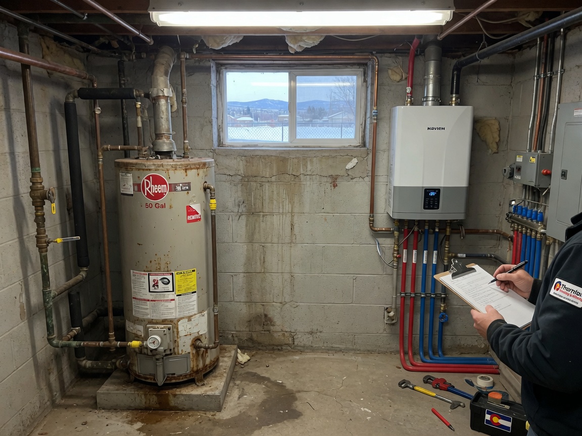 Tank or Tankless Water Heater for a Thornton Home?